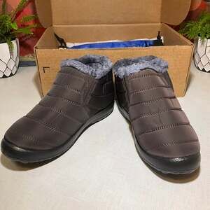 Winter Snow Boots Fur Outdoor Waterproof, US 7 M